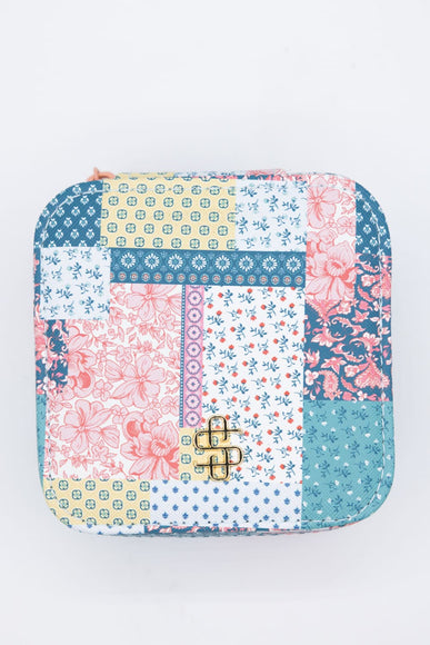 Simply Southern Quilt Pattern Jewelry Box Case in Multi