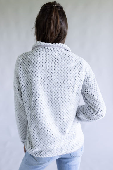 Simply Southern Simply Soft Pullover for Women in Frost Grey