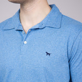 Men's Simply Southern Solid Polo for Men in Blue
