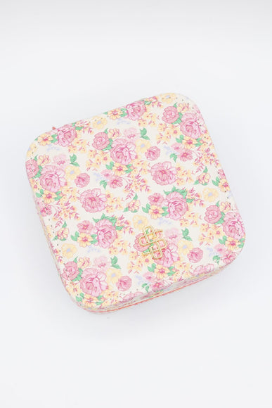 Simply Southern Jewelry Box Case in Yellow Floral | 0225-BAG-JWLCASE-LTBLM