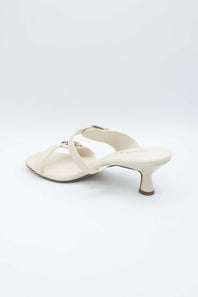 Soda Candice Kitten Heels for Women in Bone