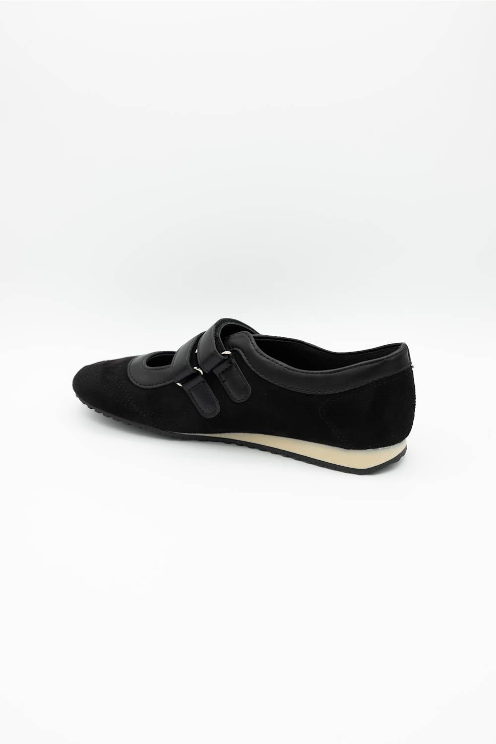 Soda Mixed Ballet Sneakers for Women in Black | MIXED-S BLACK