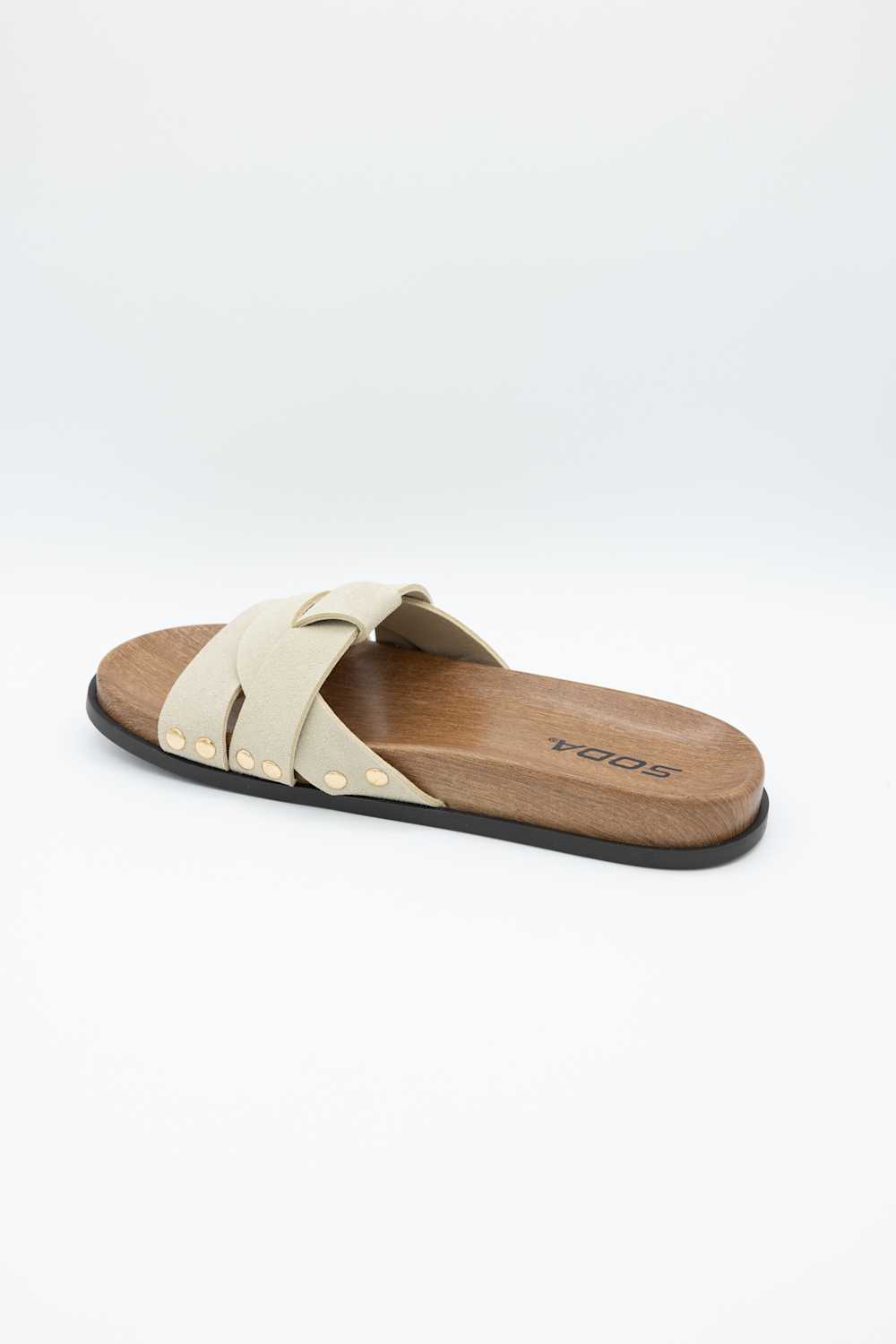 Soda Scout Slide Sandals in Wheat 