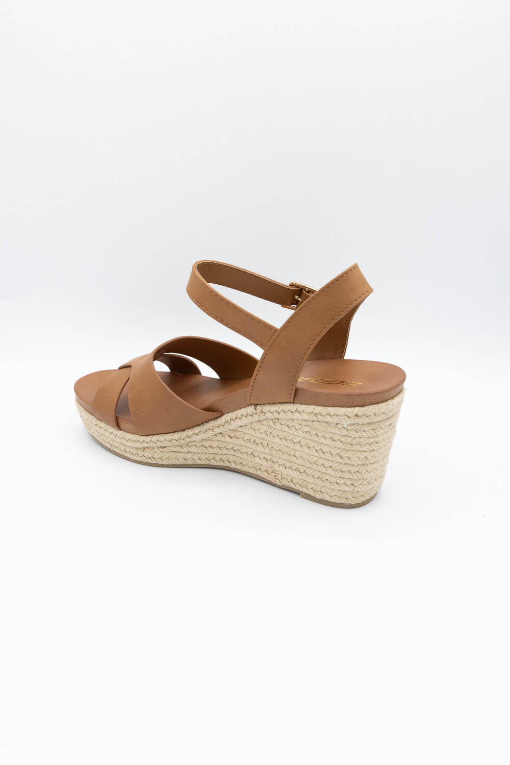 Soda Front Rope Wedges for Women in Brown