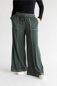 Final Touch Soft Wide Leg Lounge Pants for Women