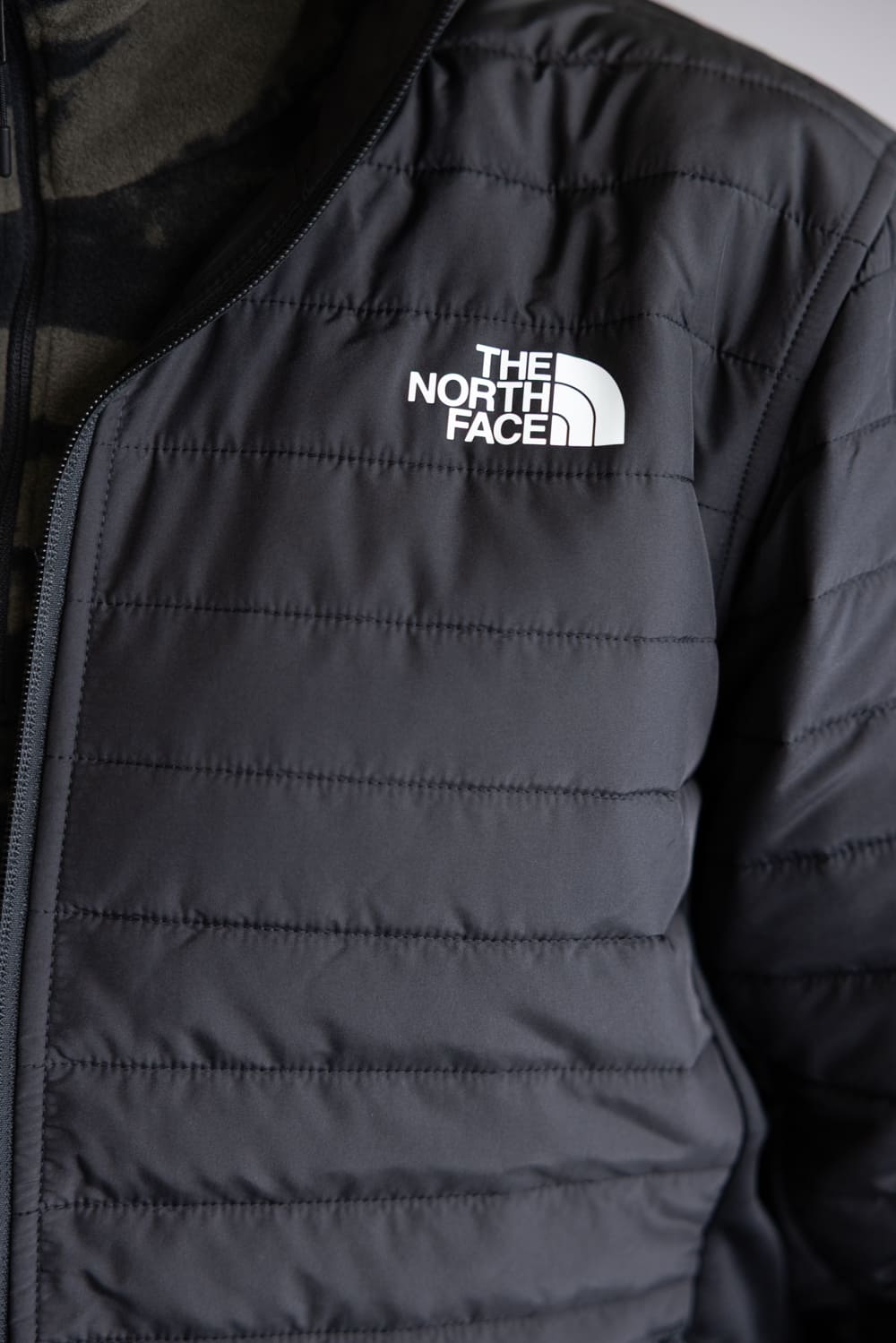 The North Face Canyonlands Hybrid Full Zip Jacket for Men in Black