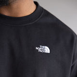 The North Face Evolution Oversized Crew Sweatshirt for Men in Black