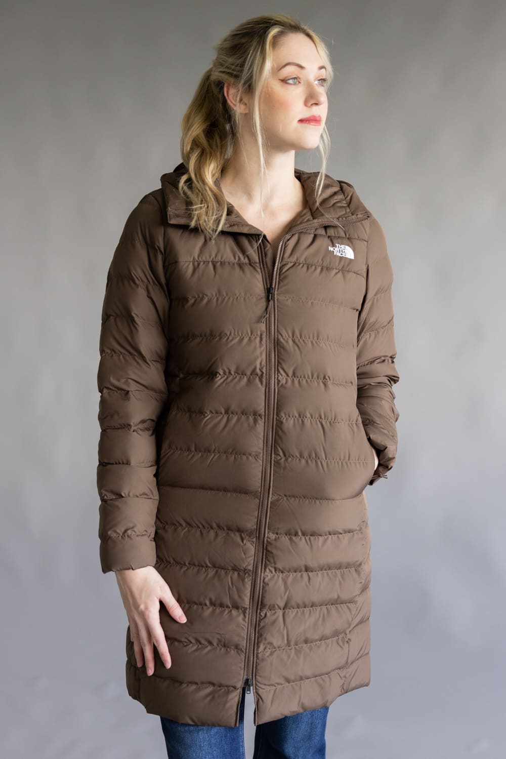 The North Face Aconcagua Parka for Women in Smokey Brown
