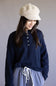Things Between Piper Henley Shirt for Women in Navy