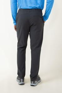 Copper & Oak Elastic File Tech Jogger Pants for Men in Grey
