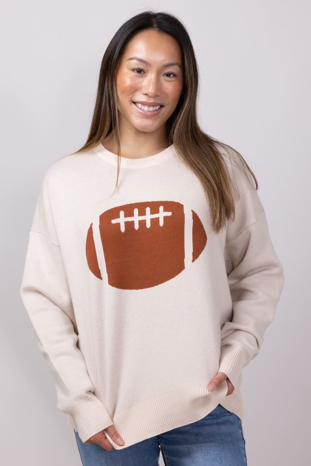 Womens graphic sweater hotsell