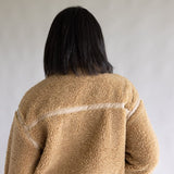 Teddy Jacket for Women in Brown