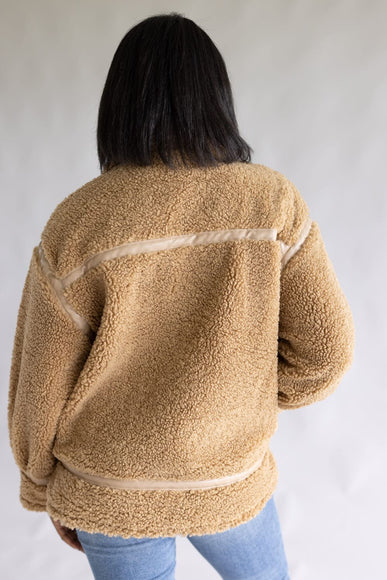 Teddy Jacket for Women in Brown