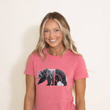 The North Face Bear T-shirt for Women in Pink