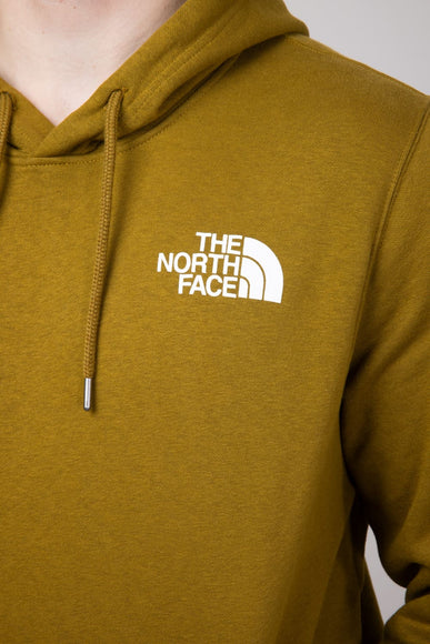 The North Face Box Logo Hoodie for Men in Green