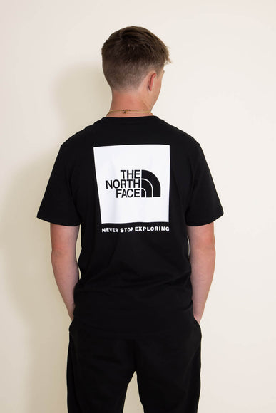 The North Face Box Logo T-Shirt for Men in Black