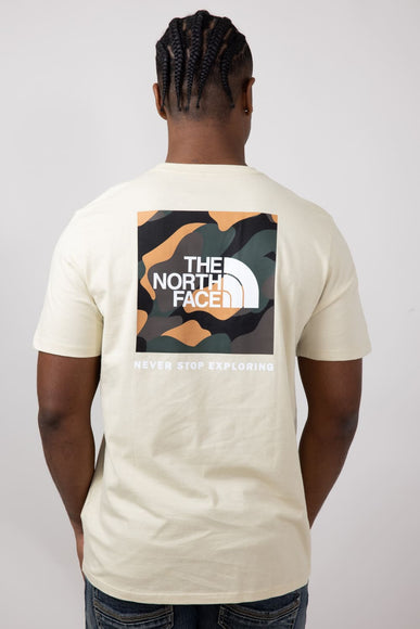 The North Face Box Logo T-Shirt for Men in Gravel