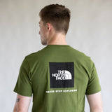 The North Face Core Box Graphic T-Shirt for Men in Green