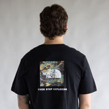 The North Face Evolution Camo Box T-Shirt for Men in Black