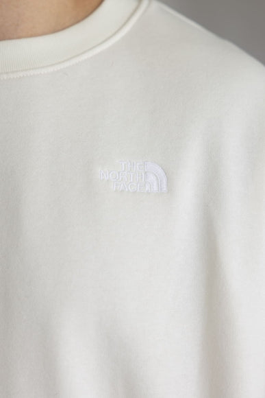 The North Face Evolution Crew Oversized Sweatshirt for Men in White | NF0A8FKR-QLI