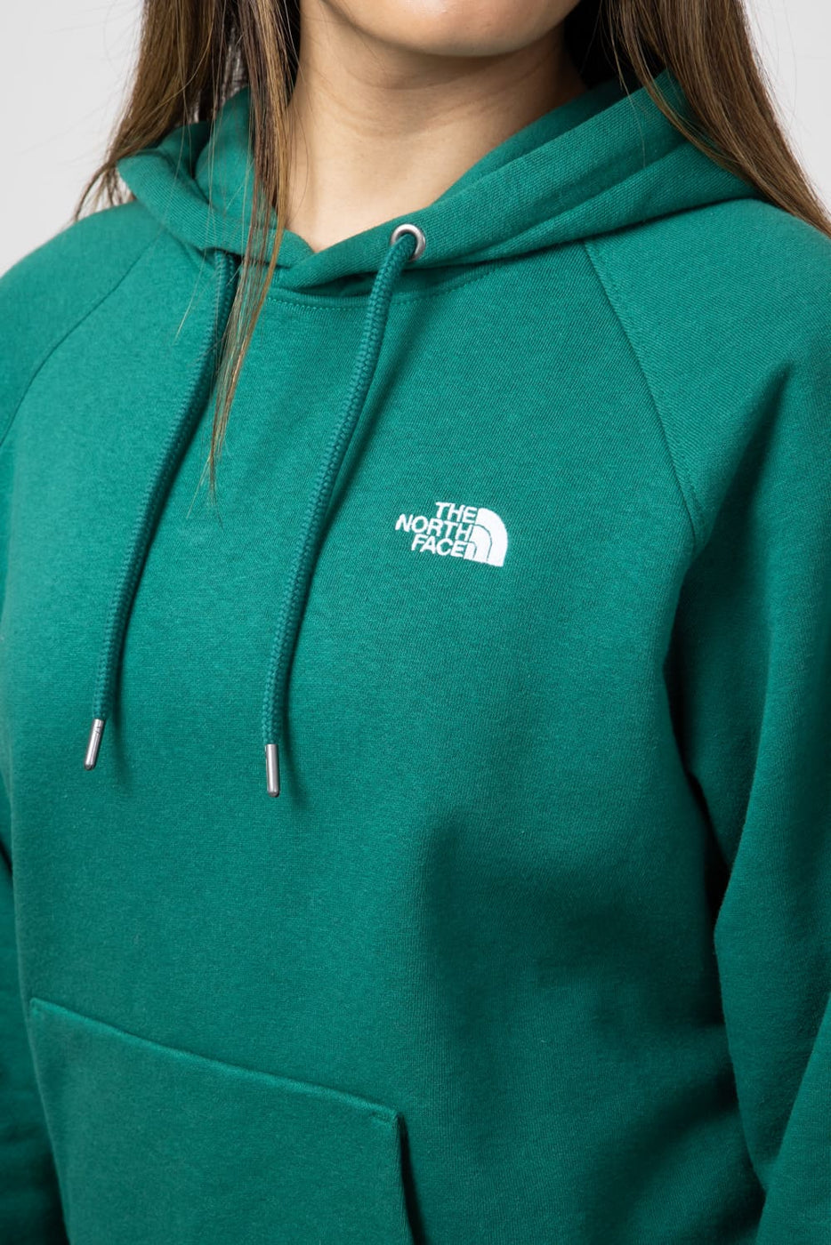 The North Face Evolution Hoodie for Women in White Dune
