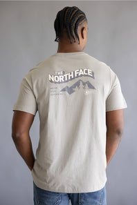The North Face Explore Postcard T-Shirt for Men in Stone