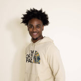 The North Face Half Dome Pullover Hoodie for Men in Tan