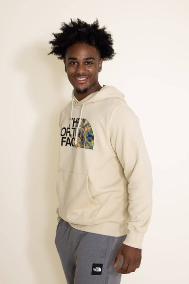 The North Face Half Dome Pullover Hoodie for Men in Tan