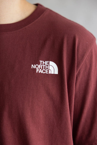 The North Face Half Dome T-Shirt for Men in Sumac Red