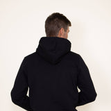The North Face Heritage Patch Hoodie for Men in Black