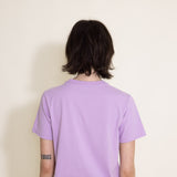 The North Face Heritage Patch Pocket T-Shirt for Women in Lupine Purple