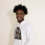 The North Face Jumbo Half Dome Pullover Hoodie for Men in White