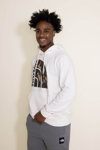 The North Face Jumbo Half Dome Pullover Hoodie for Men in White