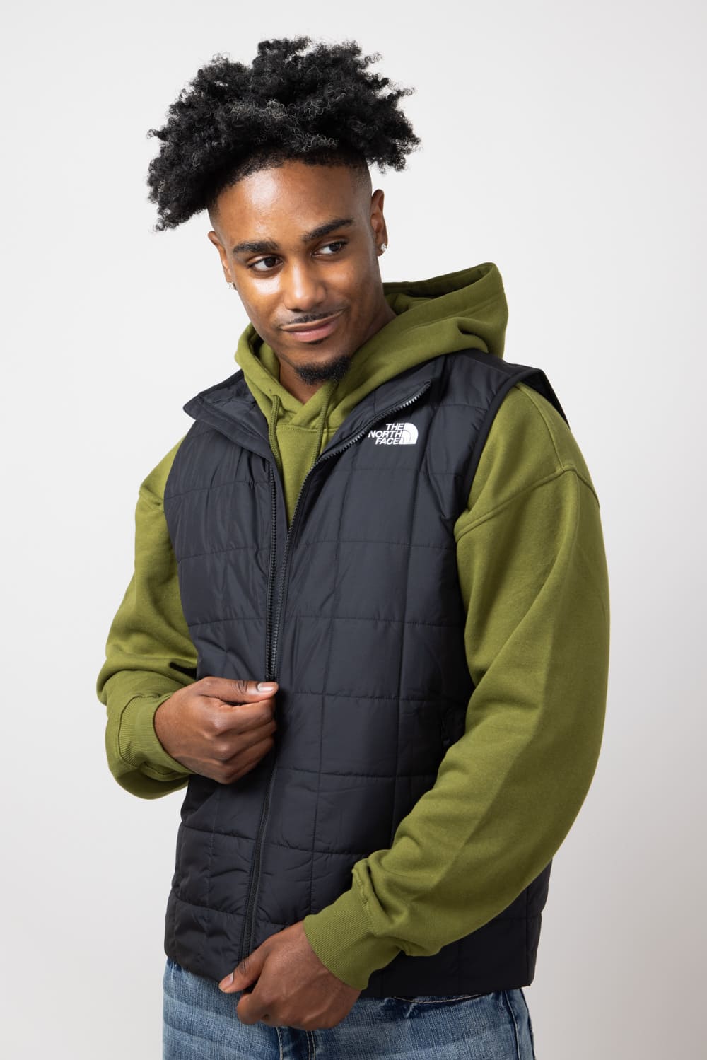 The North Face Junction Insulated Vest for Men in Black | NF0A88WJ