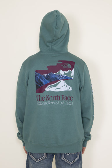 The North Face Places We Love Hoodie for Men in Green