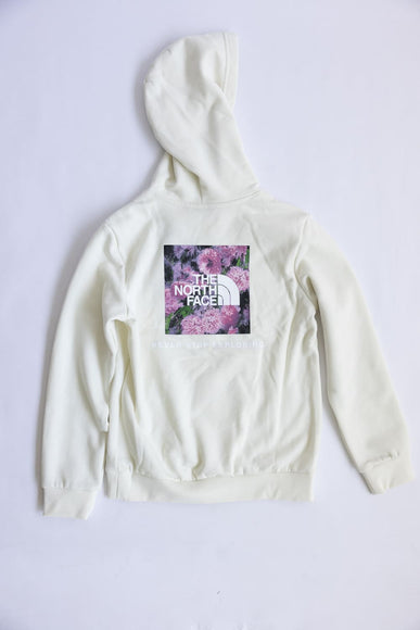 The North Face Teen Evolution Box Hoodie in White Dune
