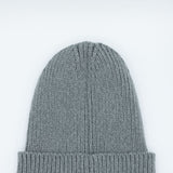 The North Face Youth Logo Cuffed Beanie in Grey Heather | NF0A8CGU-DYY