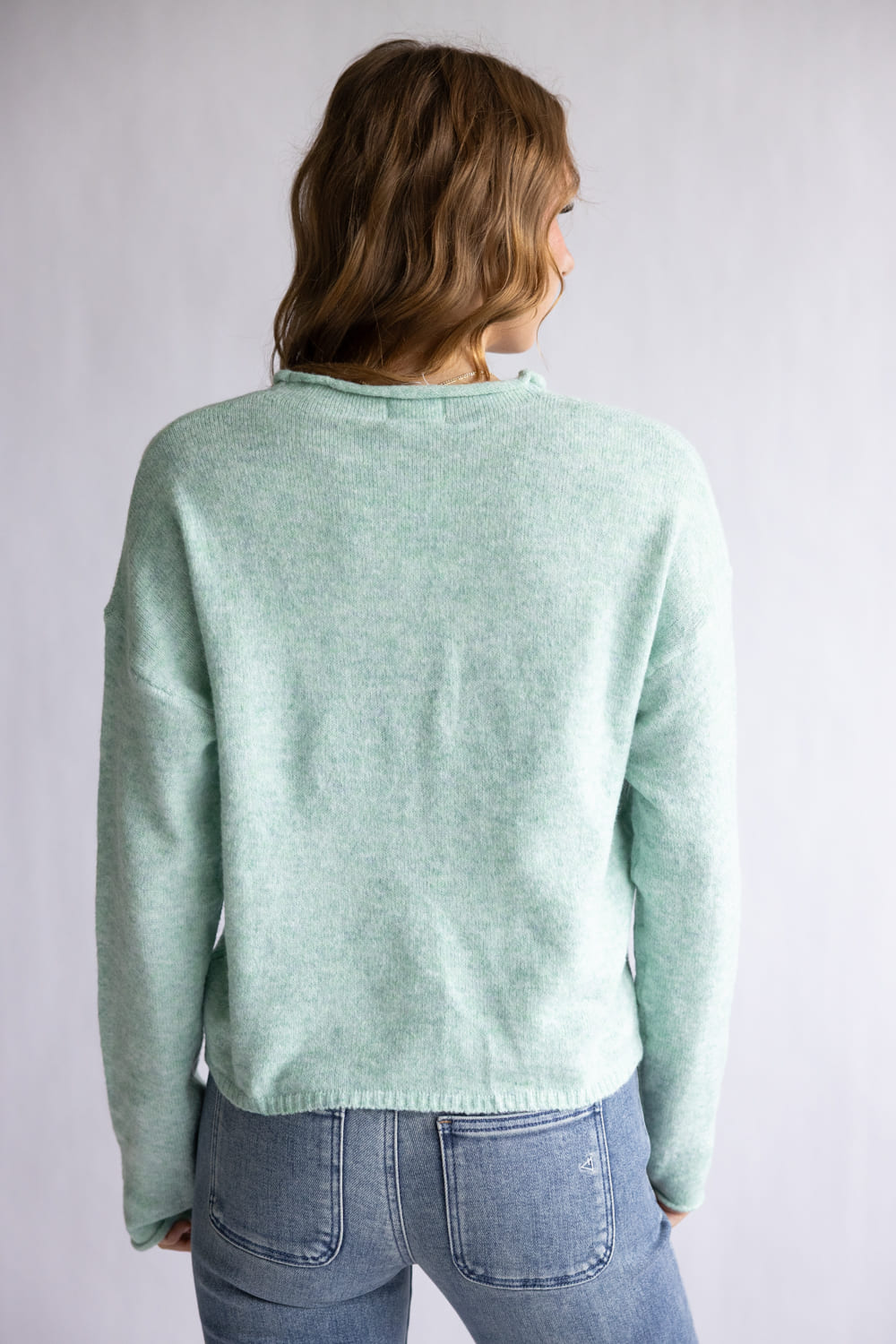 Things Between Piper Henley Pullover for Women in Seafoam