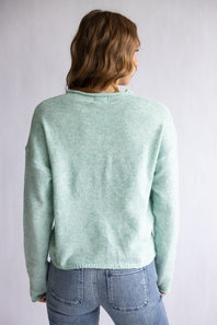 Things Between Piper Henley Pullover for Women in Seafoam