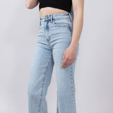 Thread & Supply High Rise Luca Vintage Wide Crop Jeans for Women