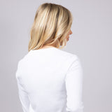 Thread & Supply Jess Long Sleeve Shirt for Women in White