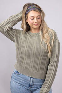 Thread & Supply Lucille Sweater for Women in Desert Sage