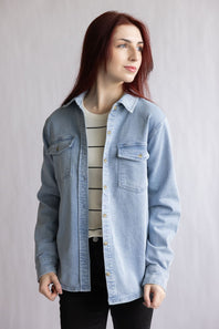 Thread & Supply Rylee Shirt for Women in Denim
