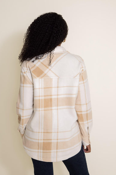 Thread & Supply Tullis Shacket for Women in Cream/Tan