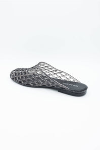 Top Moda Solar Jellie Slide Sandals for Women in Black
