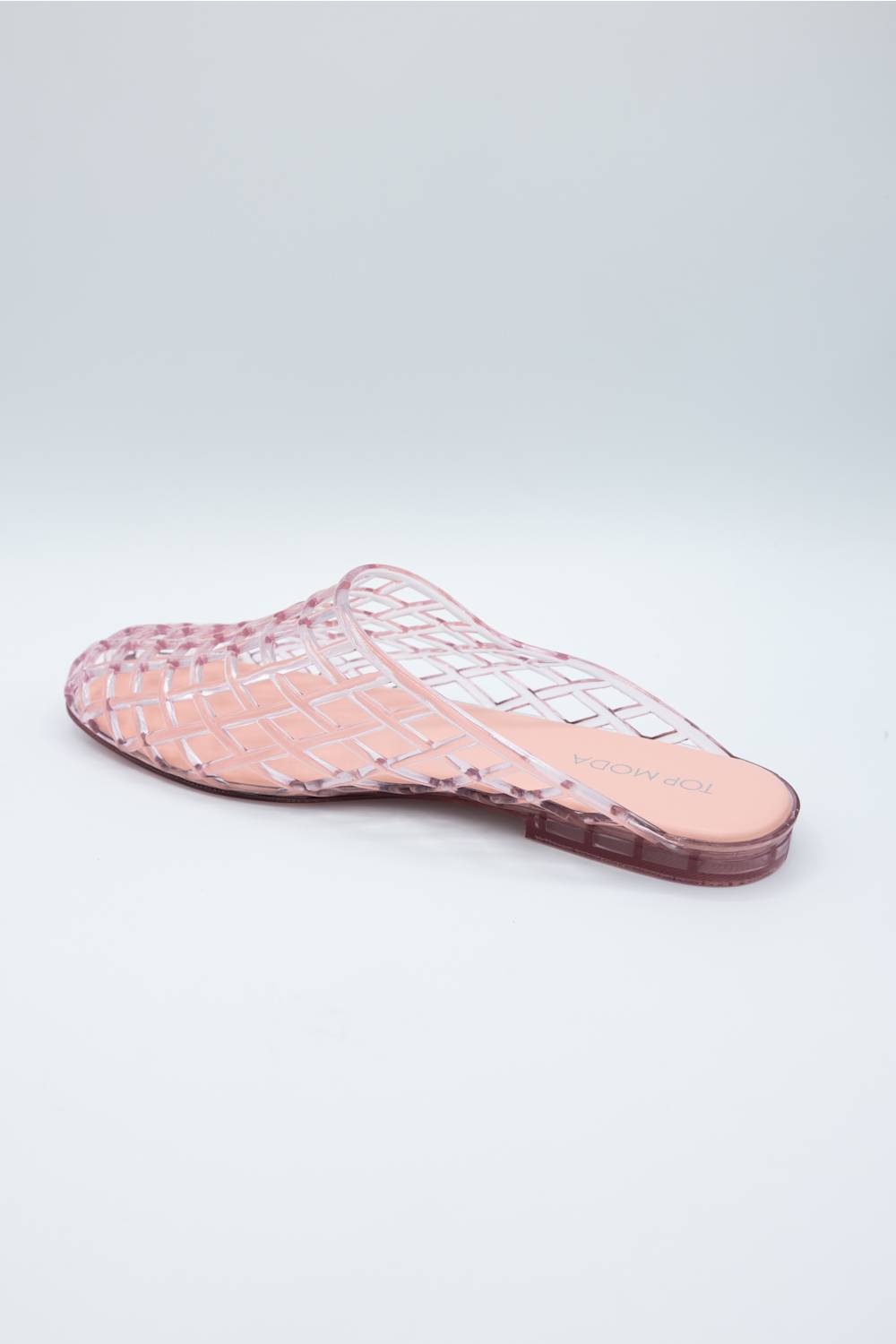 Top Moda Solar Jellie Slide Sandals for Women in Pink