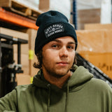 Troll Co. Classic Beanie for Men in Black