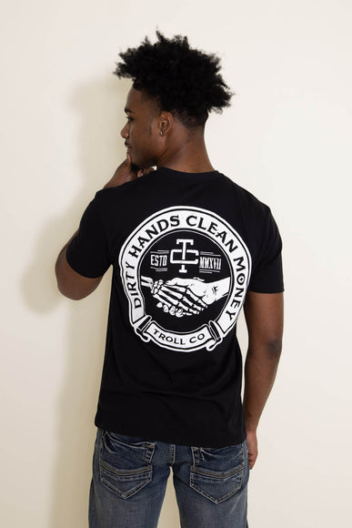 Troll Co Haggler T-Shirt for Men in Black