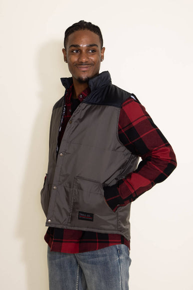 Troll Co. Redford Vest for Men in Grey