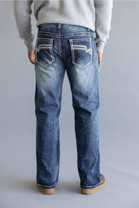 True Luck Camillo Relaxed Bootcut Jeans for Men